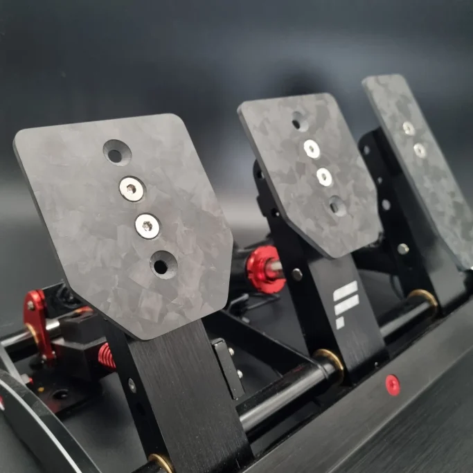 Fanatec Clubsport V3 Forged Carbon Pedalplatten Fanatec Clubsport V3